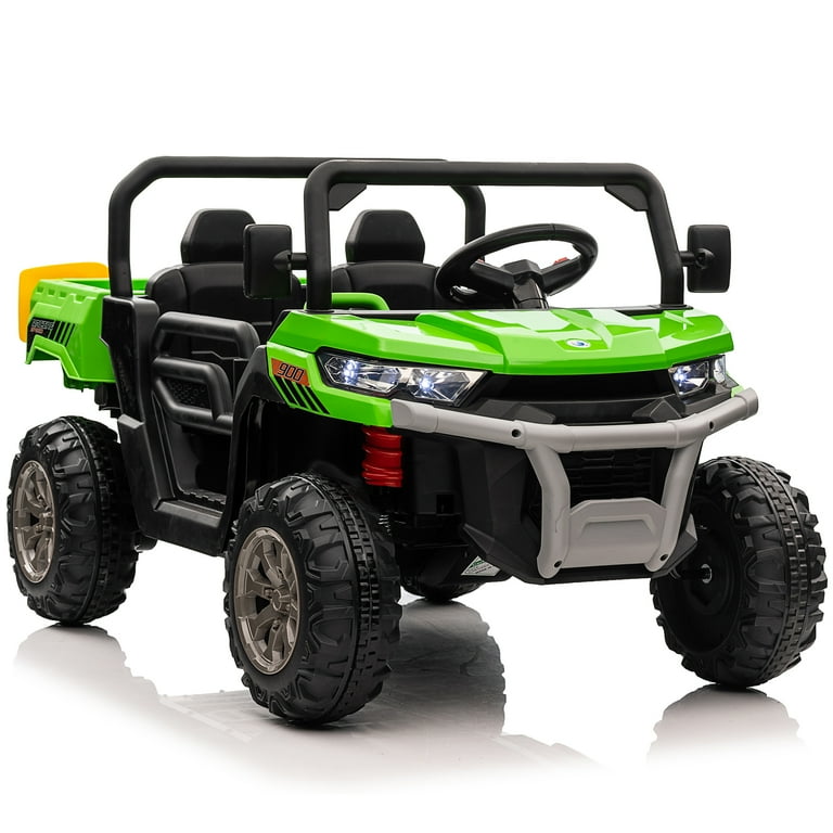Funride 4WD 24 Volt Ride on Toys with Remote Control, 2
