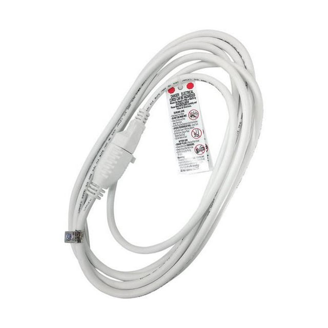 Projex 3543048 Outdoor 15 ft. White Extension Cord