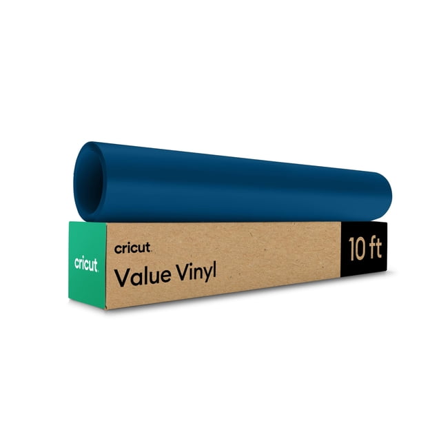 Vinilo Permanente Cricut Azul Marino 30 cm x 3 m