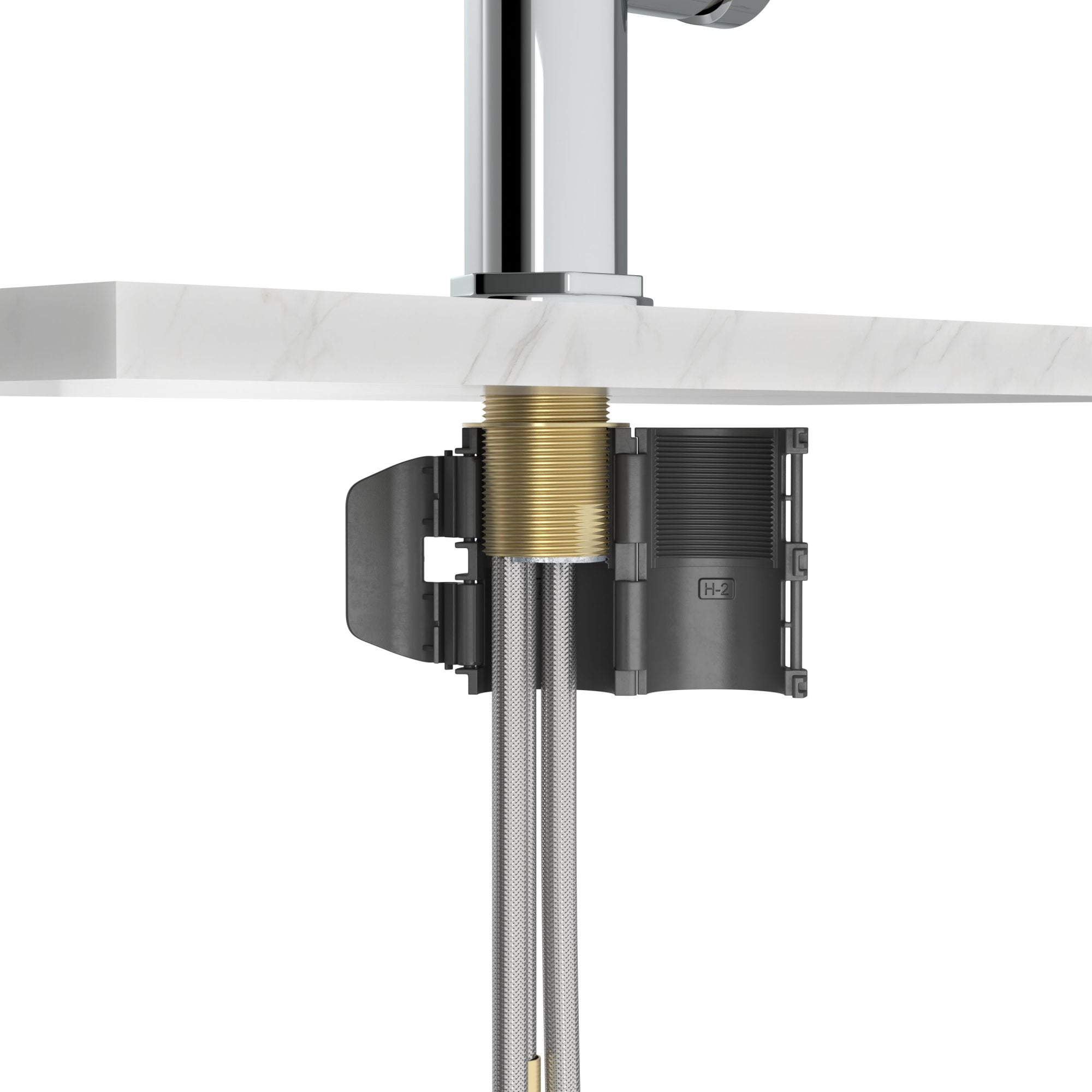 Proflo PFXC6517CP 1.5 GPM Single Hole Pull Out Kitchen Faucet - Chrome