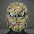 thumbnail image 1 of Máscara protectora ajustable Airsoft Paintball Máscaras Nylon Halloween Cosplay Props JShteea El nuevo, 1 of 9