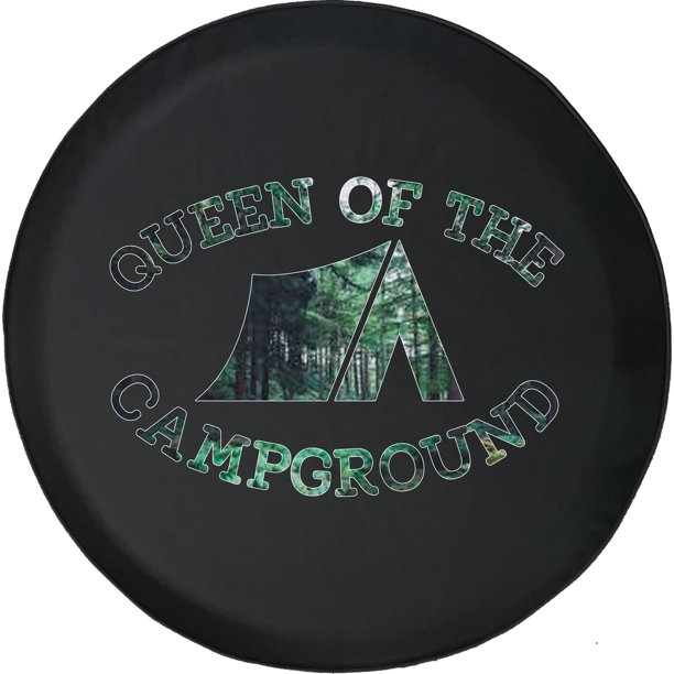 Black Tire Covers Tire Accessories for Campers, SUVs, Trailers