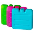 thumbnail image 3 of Paquete De 6 Bloques De Congelador De Colores Aleatorios, Paquete De Ladrillos De Hielo, Mini Caja De Hielo Refrigerada De Plástico Para Viajes, Picnic, Camping Guardurnaity OD013771-00, 3 of 6