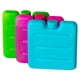 thumbnail image 3 of Paquete De 6 Bloques De Congelador De Colores Aleatorios, Paquete De Ladrillos De Hielo, Mini Caja De Hielo Refrigerada De Plástico Para Viajes, Picnic, Camping Yuarrent OD013771-00, 3 of 6