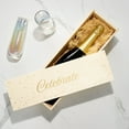 thumbnail image 4 of Twine Starlight Single Wooden Wine Box with Sliding Lid, Wine Gift Box, 4 of 4