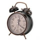 thumbnail image 3 of Relogs Desspertador de Cuerda, Reloj Despertador Mecánico Retro Con Pilas, Doble Campana Con Luz Nocturna Para El Hogar, Oficina, Dormitorio, 6,3 x 4,7 Pulgadas, 3 of 7