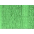 thumbnail image 1 of Ahgly Company Machine Washable Indoor Rectangle Solid Emerald Green Modern Area Rugs, 2' x 5', 1 of 4