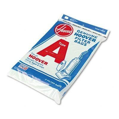 Commercial Elite Lightweight Bag-Style Vacuum Replacement Bags 3 Pack Hoover 
