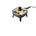 thumbnail image 2 of HomeCraft Electric Skillet with Lid, 7-Inch Non-Stick Electric Skillet with Temp Control and Cool Touch Handle, 2 of 5