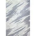 thumbnail image 1 of Bashian R129-IVGY-6X9-HG367 Bashian Greenwich Collection Abstract Contemporary Wool & Viscose Hand Tufted Area Rug, Ivory & Grey - 5 ft. 6 in. x 8 ft. 6 in., 1 of 1