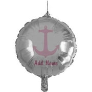 Cafepress Personalized Pink Anchor Custo