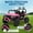 Pink, variant on Rugerasy Powered Ride-Ons,24V Ride on Toys,with Remote Control- 4WD Electric Car,2 Seater UTV,Spring Suspension,Front&Behind LED Lights,Dual Storage,3 Speeds,Bluetooth Music,Parent Safety Brake,Red