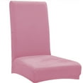 thumbnail image 1 of Silla sólida cubiertas multicoloras de anti-polvo de la vaina del protector exterior universal estilo simple de la funda giratoria decoración para el hogar Pink 2 PCS kenally HA012474-02, 1 of 7