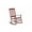 Red, variant on Wooden Rocking Chair Outdoor with 350lbs Weight Capacity All Weather Porch Rockers for Garden, Lawn, Porch, Backyard (1, Red