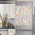 thumbnail image 3 of Yayeee Magnetic Dishwasher Cover for The Front Decoration Home Kitchen Machine Sticker Protector, Yellow Wildflower Pattern, 3 of 6