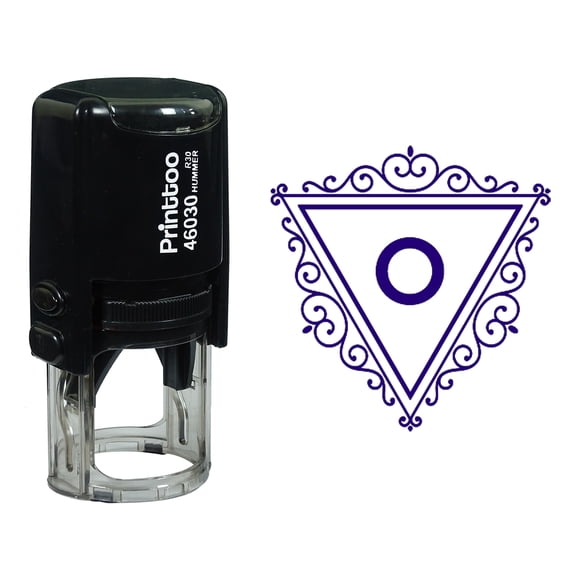 Printtoo REJECTED Self Inking Rubber Stamp Office Stationary Stamp-Red