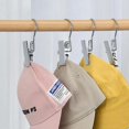 thumbnail image 5 of Jinyi Portable Laundry Hook Boot Clip/less Steel Clothespin, Closet Izer H Clips 8pcs, 5 of 5