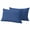 Navy Blue, variant on 2 Pack Outdoor Waterproof Throw Pillow Covers,Vintage Sage Green Linen Style Decorative Square Pillow Case Patio Pillowcases for Chair Couch Sofa 16x16in