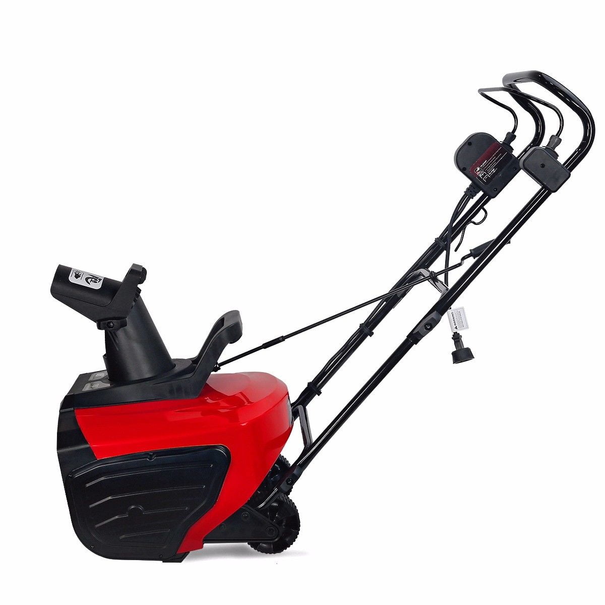 XtremepowerUS 1600W Ultra Electric Snow Blaster 18-inch Electric Snow  Thrower Adjustable Directional Driveway Walkway