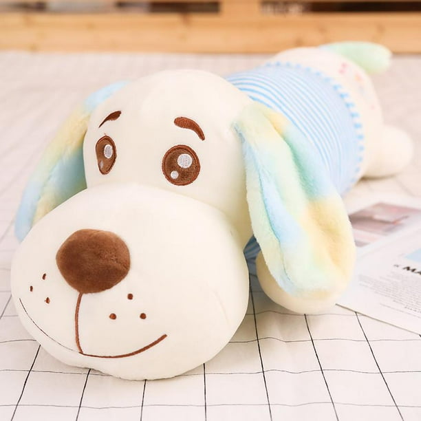pieza de animales de peluche de orejas largas perro Kawaii colorido niños muñeca bonita regalo de cumpleaños almohada para bebés 50 cm/70/90 cm/110 Cm zhangmengya LED