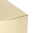 thumbnail image 4 of Tissue Box Innovative Rectangular 304 Stainless Steel Napkin Paper Holder Container Gold, 4 of 4