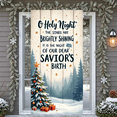 thumbnail image 6 of Decorative Design Christmas Banner Festive Decoration O Holy Night Holiday Celebration for Christmas Event Party Winter Decoration, 6 of 8
