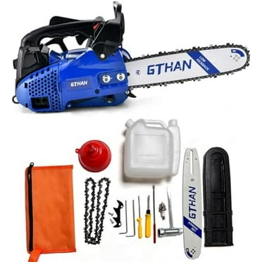 25.4cc Top Handle Chainsaw 2-Cycle Gas Chainsaw 12 Inch Petrol Handheld Cordless Portable Chain Saws for Trees Gas Powered Wood Cutting