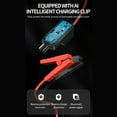thumbnail image 4 of 1000A Peak 500A Starting Current 6000mAh Car Jump Starter with 60W Air Compressor, 2.2" Screen, Preset Tire Pressure, 4 LED Lights, 12 Safety Protections, Multi-Purpose Inflation for Cars,, 4 of 6