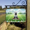 thumbnail image 3 of Happy Easter Hello Spring Pitbull Playing Football Horizontal Metal Aluminum Sign Terrier Dog Lover Wall Art Home Decor - 13003, 3 of 5
