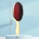 thumbnail image 4 of Luxury Gold And Silver Color Boar Bristle Paddle Hair Brush Oval Hair Brush, 4 of 5