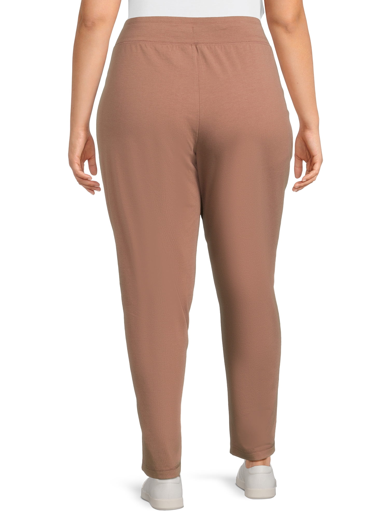 Wide Leg Pants Knitted Pants Plus Size Crepe Pants Athletic Works