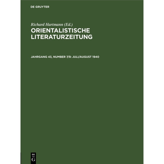 Juli/August 1940, (Hardcover)