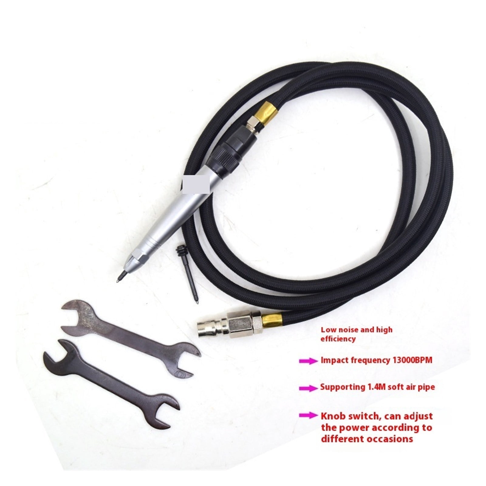 Pneumatic Marking Pen Metal Engraving Machine Stone s Wood Engraving Marker 34000bpm ,Powerful & Efficient