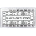 thumbnail image 3 of 1000Pcs Micro Glasses Shaped Mini Sunglasses Assortment Screw Watch Nut Repair Kit For Stainless Steel Screws, 3 of 7
