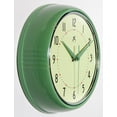 thumbnail image 2 of Infinity Instruments LTD. Horloge Murale Rétro 9 Pouces Silencieuse Sans Tic-Tac Moderne Mi-Siècle pour Cuisine Mouvement Quartz Horloge Murale Décorative (Verte), 2 of 2