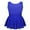 Blue, variant on Kids Big Girls Sparkly Rhinestones Ballet Dance Gymnastic Leotard Tutu Dress Figure Ice Skating Active Dress