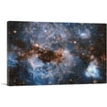 thumbnail image 1 of ARTCANVAS Hubble Telescope Peers Into the Storm Cream Clouds Canvas Art Print - Size: 18" x 12" (1.50" Deep), 1 of 9
