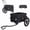 Black, variant on 2-in-1 Bike Cargo Trailer & Pushcart, Bicycle Trailer with Removable Box, Waterproof Cover, Tow Hitch & Handlebar, Black