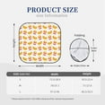 thumbnail image 3 of Gukieu Hot Dog Print Car Windshield Sun Visor, Foldable Anti-UV Car Sun Visor Suitable for Vans, Trucks Car Accessories-Medium, 3 of 6