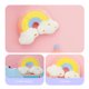 thumbnail image 4 of Arco iris con forma de almohada decorativa de peluche arco iris almohada almohada encantadora arco iris, 4 of 7