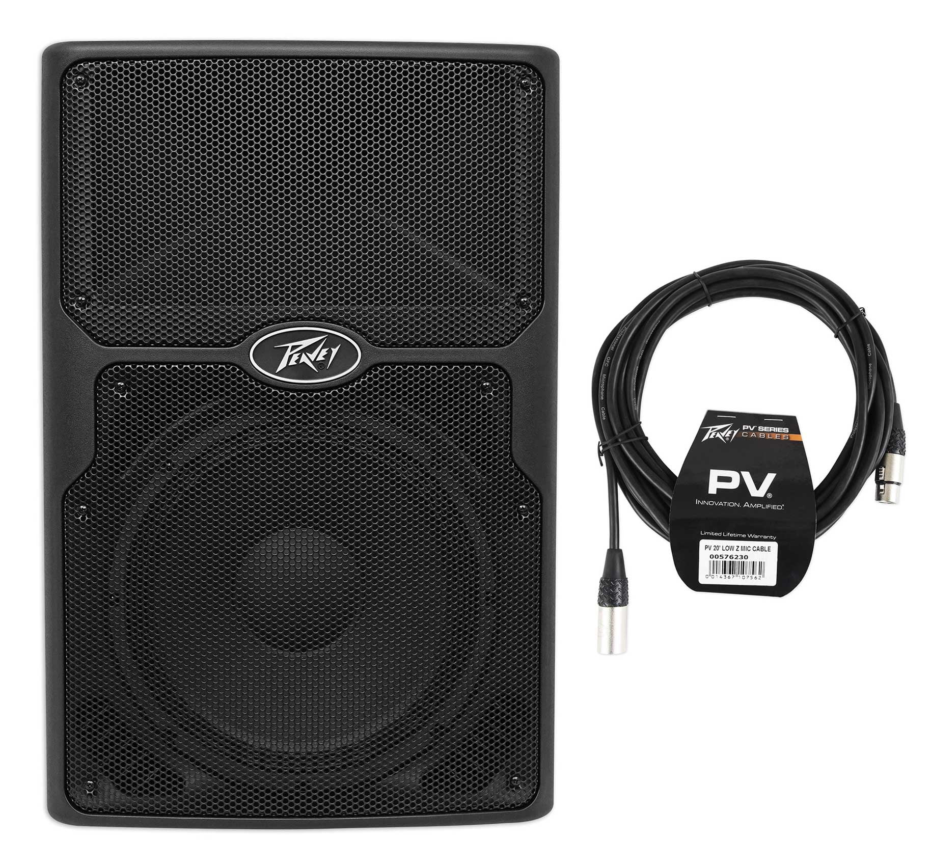 Peavey PVXP12DSP 12" Powered Active DJ/PA Speaker w DSP and 128dB SPL