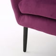 thumbnail image 4 of Noble House Simon Wingback Chair, Purple, 4 of 5