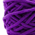 thumbnail image 2 of Yunhgft Chunky Wool Yarn Bulky Yarn DIY Hand Knitting Weight Yarn Jumbo Tubular Yarn for Violet, 2 of 9