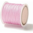 thumbnail image 2 of Cordón de nailon rosa genérico para abalorios, 0,8 mm de diámetro, 41,6-43,7 yardas, ideal para bisutería y manualidades., 2 of 3