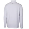 thumbnail image 3 of Men's Cutter & Buck White John Deere Classic Traverse Stretch Quarter Zip-Pullover Top, 3 of 3