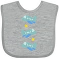 thumbnail image 3 of Inktastic Airplane Cute Planes for Boys Boys Baby Bib, 3 of 4