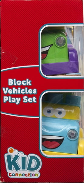 kid connection block vehicles play set