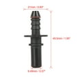 thumbnail image 2 of 2pcs 9.49mm ID6 Vehicle Fuel Line Hose Pipe Quick Release Male Connect Connector, 2 of 6