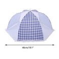 thumbnail image 3 of Hariumiu Kitchen 18" Mesh Food Covers Tent Large and Tall Food Covers Umbrella for Outdoors, Screen Tents, Parties Picnics, BBQs, Reusable and Collapsible Food Tents, 3 of 10
