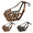 Bown, variant on Rottweiler Dog Muzzle For Large Dogs - Leather Breathable Sebasket Breedss Biting Noing Adjustable (bown)